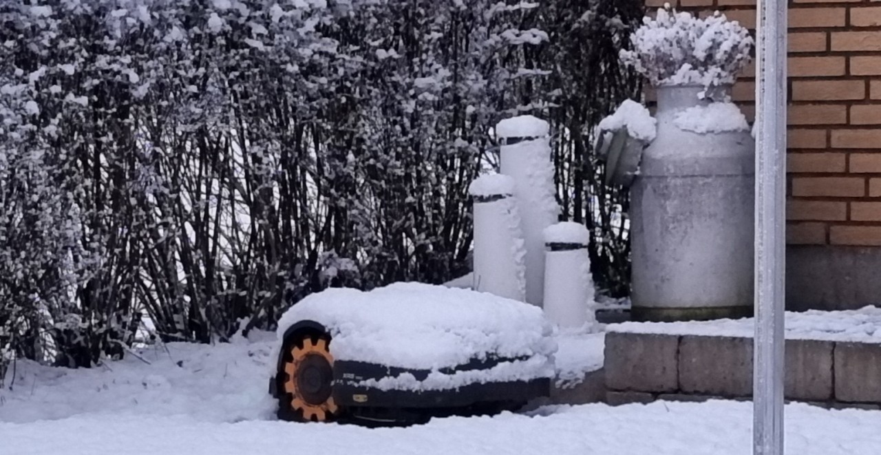 robot i sne
